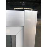 White Sash Aluminum Sliding Window And Door Single Lightweight