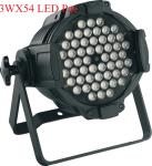 LED Par Can Lights 3W X 54PCS RGBW LED Wash Par Lighting For KTV