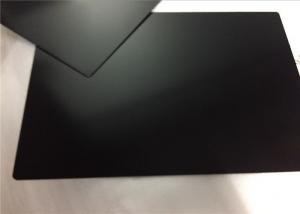 China Black Pre Anodized Brushed Mirror Finish Anodized Aluminum Sheet 800 - 2650mm Width on sale