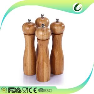 Wholesale Eco Friendly Manual Bamboo Pepper Mill Antibacterial For Hotel Kitchen from china suppliers