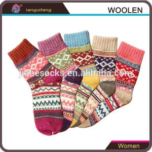 China Custom Winter Warm Rabbit Wool Socks For Women on sale
