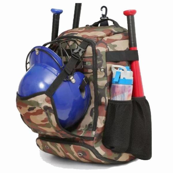 Training Soccer Tennis Baseball Custom Sports Bags Backpack With Shoe Compartmen