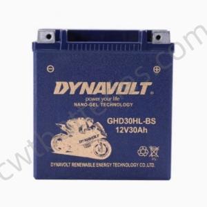 Wholesale DYNAVOLT GHD30HL-BS Nano Gel AGM ATV Batteries 12V 30Ah Heavy Duty for Motorcycle from china suppliers