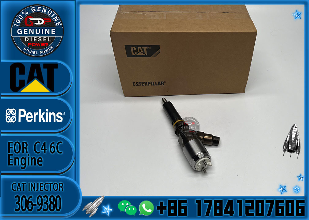 306-9380 10R-7672 Hot sell good price excavator diesel fuel injector 3069380 10R7672 2645A734 for Caterpillar C6.6 Engin