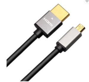 Wholesale OEM 1080p 3D 4K HDMI Cable HDR 18G Micro HDMI to Mini hdmi from china suppliers