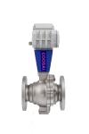 O Shaped Trunnion Type Pneumatic Actuator Ball Valve