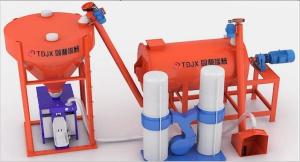 Wholesale Small Mortar Mixing Equipment Carbon Steel Dry Mix Mortar Plant Easy Operation from china suppliers