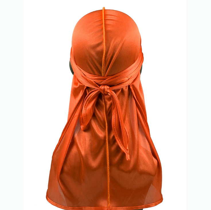 Abeis Customized Logo Silk Durag For Men Low MOQ Satin Durags in Multiple Colors