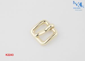Wholesale Small Shoe Strap Buckles Light Gold Color Hanging Plating For High Heeled Shoes from china suppliers