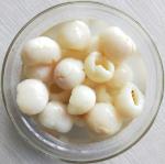 Creamy White Color Chinese Lychee Canned Tropical Fruit 14-17% Brix