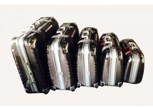 Waterproof Set Of 3 Hard Shell Suitcases , Travel Lightweight  Luggage Set 4 Wheels