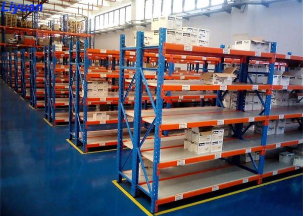 Industrial Storage Long Span Racking System Warehouse Shelving Heavy Load