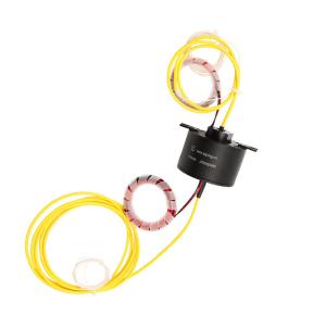 Wholesale Integrated Fiber Optic Slip Ring Solutions 1 Optical Fiber 2 Circuit 3A from china suppliers