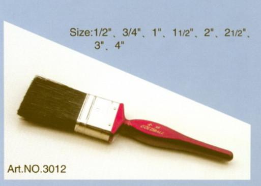Plastic handle pure natural bristle Chinese bristle synthetic mix paint brush No