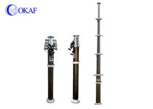 Wholesale Self Locking FCC 20ft Aluminum T6 Pneumatic Telescopic Mast from china suppliers