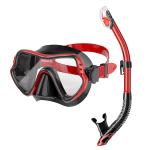 Polarized Women'S Snorkel Set Nearsighted Mask UV Resistant Custom