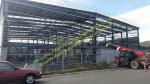 Prefab Galvanized Steel Shed Frame Workshop Structure Building Warehouse Hot
