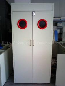 China Lightweight Steel Gas Cylinder Cabinets , laboratory Compressed Gas Storage Cabinet on sale