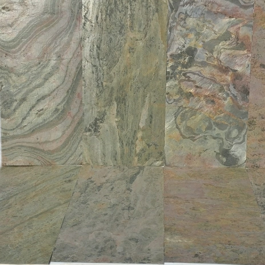 600x150mm Ultra Thin Stone Panels Naturally Harvested Flexible Stone Veneer Panels