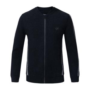 Wholesale China Supplier Winter Clothing Zip Up Sweater Manufacture 2019 Fall Winter Black Sweater for Men from china suppliers