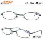 Newest Style 2018 Men's Eyewear Fashionable reading glasses with stainless steel