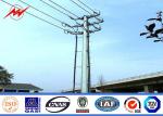 Tapered Polygonal Distribution Line Tubular Steel Pole