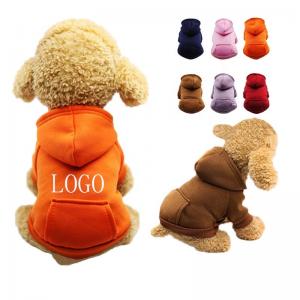 China OEM Cotton Fleece Pets Wearing Clothes Pet Hoodies Soft Dog Sweaters on sale