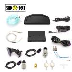 LCD Screen Race Car Gauge Sinco Tech Do922 16V DC Digital For Exhaust Gas