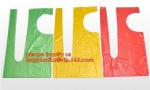 Plastic Disposable Aprons For Cooking, Individually Packaged Durable 1 mil