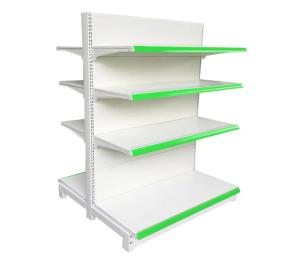 Wholesale Gondola shelving metal shop racks display rack for showroom with cheap price from china suppliers