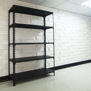 Wholesale Black Home Office Use Steel Storage Rack With 5 Adjustable Shelves from china suppliers