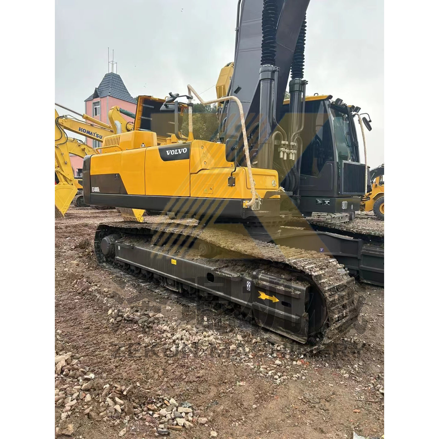 48000 KG Used Volvo EC380D EC480D EC480DL Excavator with 265 KW Power in Shanghai
