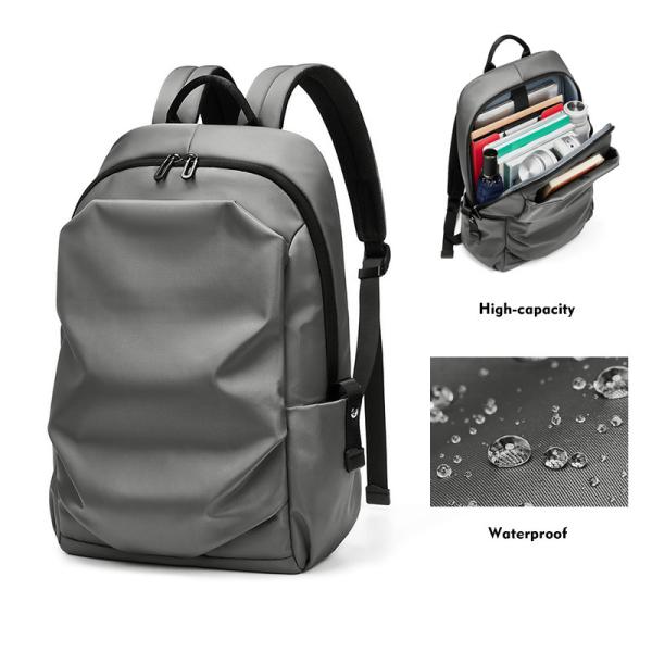 New fashion lightweight back pack college commute waterproof school bags men