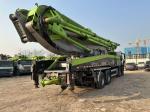 Used/second-hand 2020year Zoomlion Ready Mix Cement Boom Pump Benz Chassis 56m