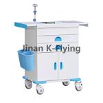 Mobile ABS Medical Furniture First-Aid Rescue Medical Trolley Cart