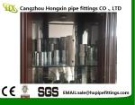 zinc / galvanized Carbon Steel pipe fittings Sch40 NPT steel nipples pipe