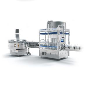 China Maximum 2500 BPH Single Head Filling Capping Machine on sale