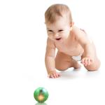 ABS Material Cute Cat Toys Sound And Light Ball Three Type Sounds ROHS/CE