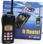ICOM IC-M34 walkie talkie japan radio communicator VHF
