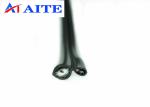 168AL Braid RG6 Siamese Coax Cable 1.02mm BC 4.7mm FPE 18AWG CCA Power Wire