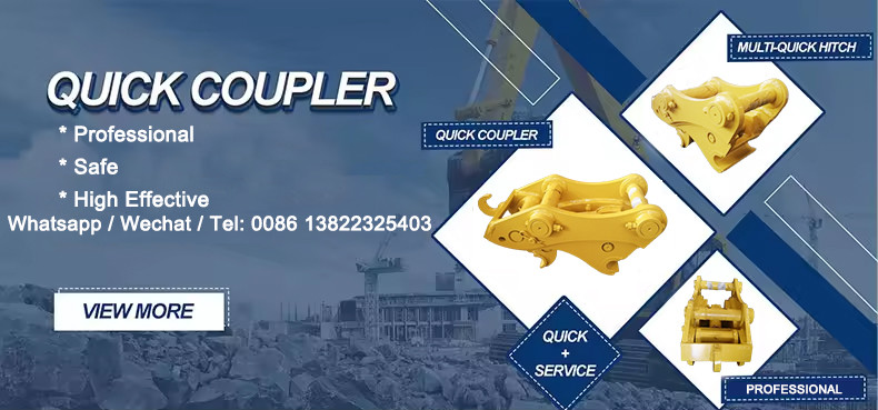 Hydraulic Quick Hitch Coupler For 1-50T Excavator digging demolition