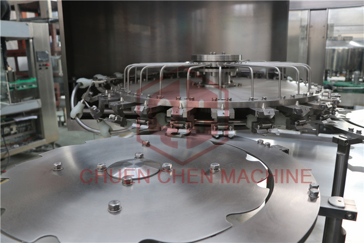 Linear Water Bottle Filling Machine With Bottle Conveyor Systems