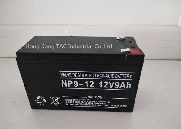 9.0ah Sealed Lead Acid Battery Pack For E Vehicle / Lifepo4 Battery Pack 12V