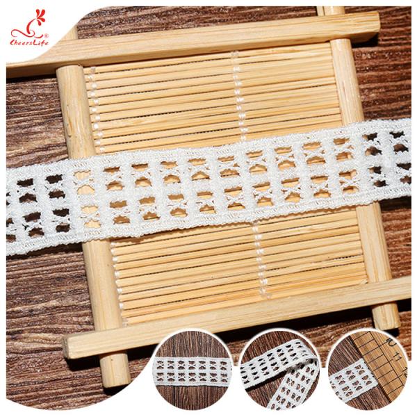 Decorative Accessories Crochet Pure Polyester Lace Trim For Christmas Present