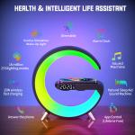 12V 15W G Smart Light Sound Machine , Teens Kids G Speaker Lamp