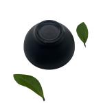 Restaurant Hotel Round Melamine Soup Bowl Dinnerware Matte Black 6.5''