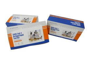 Wholesale ISO13485 COVID-19 Antigen Rapid Detection Kit 60% Humidity from china suppliers