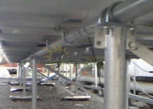 Wholesale Flexible Ballasted Ground Mount Solar Racking Metal Alloy 6005 - T5 from china suppliers