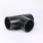 Butt Hot Melt HDPE Pipe Fittings 125 140 160 200 250 110mm Equal Tee