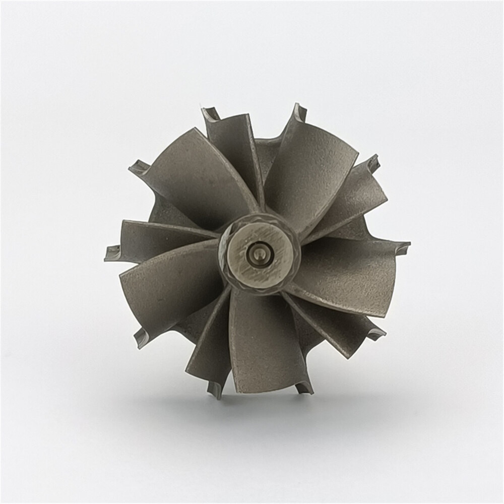 Turbo turbine wheel shaft upgrade 5+5 blades 49131-07030 49131-07040 for BMW 115i 335i Z4 35i N54B30